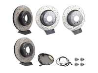 Packaged by Turner Complete Front & Rear Brake Package - E60 530i 2004-2007 TMS2977