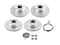 Packaged by Turner Complete Front & Rear Brake Package - E82 135i TMS14344