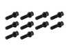 Turner Motorsport Set of 10 12x1.5 Extended Black Wheel Bolts for 3mm Spacers TWH995128Bx10 View 1