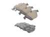 Genuine BMW Front & Rear Brake Pad Set 34116850886TMKT View 1