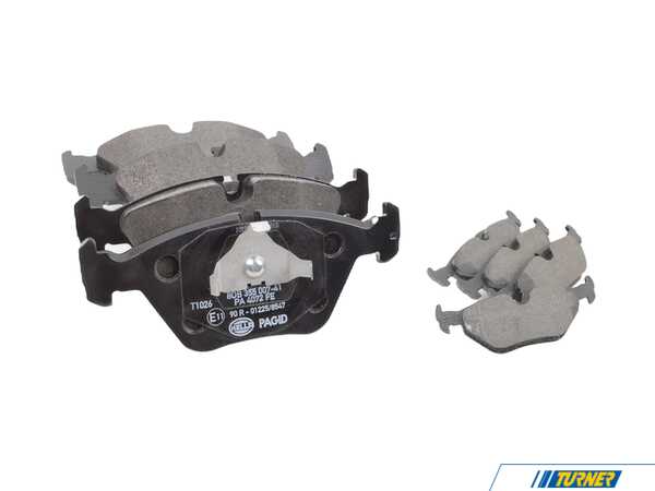 Pagid OEM Factory Pads (34111162535P)(34211162536) 34111162535aKT
