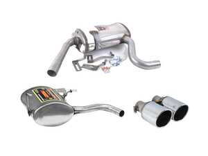 Mini Cooper S Supersprint Muffler System with 80mm tips