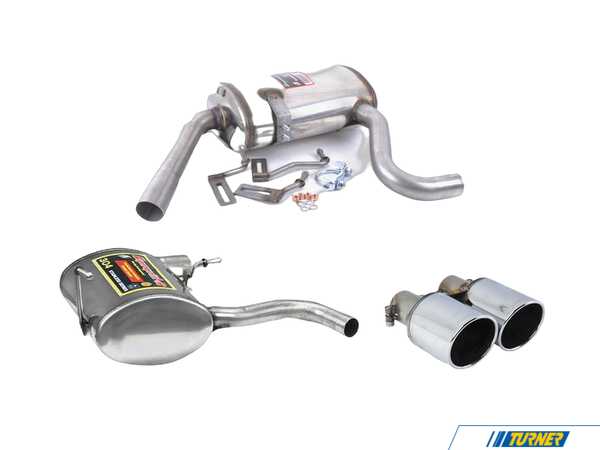 Supersprint Mini Cooper S Supersprint Muffler System with 80mm tips 830604.830634KT