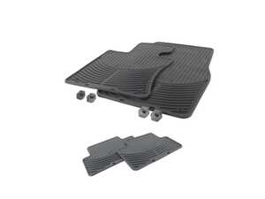 Black Floor Mat Set - Coupe