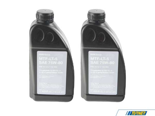 Genuine BMW LT-5 Manual Transmission Fluid - 2 Liter 83222239654tKT