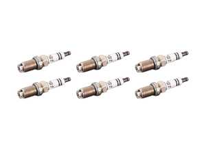 Bosch Spark Plugs Set Of 6 - F7LDCR - E34 E36 E32 E38 E31 Z3