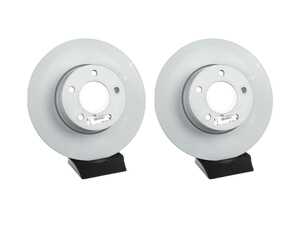 Front Zimmerman Coated Brake Rotors - E9X 328i 328xi, E84 X1 28i (Pair)