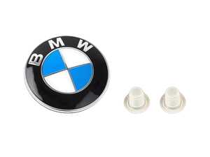 BMW Roundel Emblem With Grommets