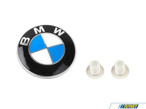 Genuine BMW BMW Roundel Emblem With Grommets ROUNDEL375KT