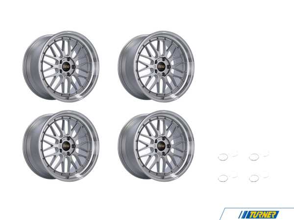 BBS 19" Style LM 227 Wheels - Square Set Of Four lm227dspkKT