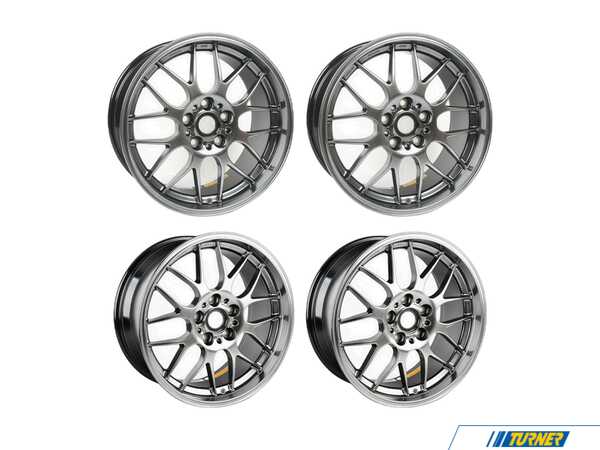 BBS 18" Style RG Wheels - Staggered Set Of Four rghdbk18sKT