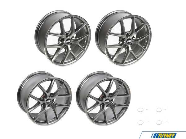 BBS 19" Style CI Wheels - Staggered Set Of Four cipspo19sKT