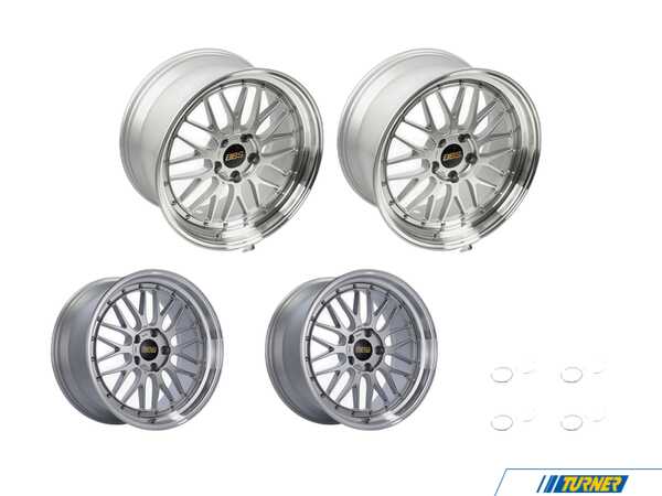 BBS 19" Style LM Wheels - Staggered Set Of Four lmdspk19sKT