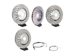 Front And Rear Rotors 