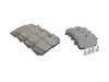 Pagid OEM Pagid Front And Rear Brake Pad Set F1X M6 34112284869KT View 1