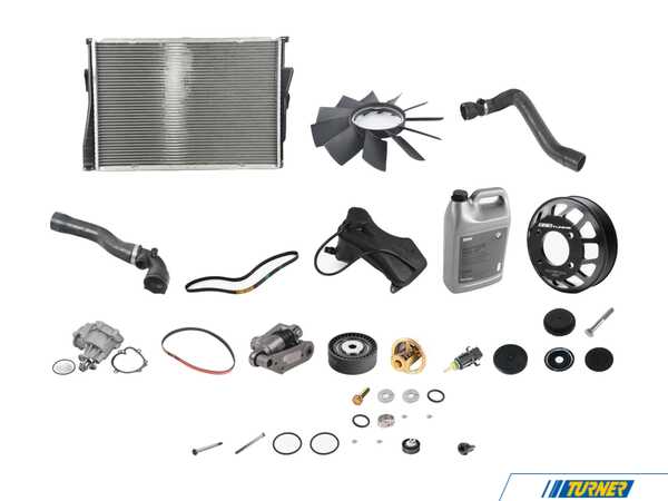 Packaged by Turner Cooling System overhaul Kit - E46 M3 17127510952KT10