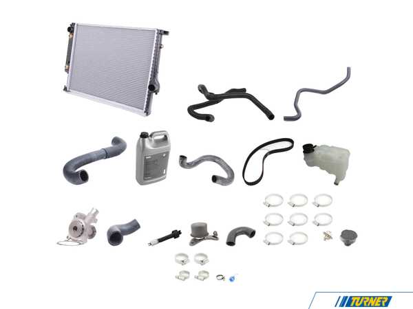 Packaged by Turner Cooling System overhaul Kit - E30 325i/is/ix/e From 1988 11531722218KT3