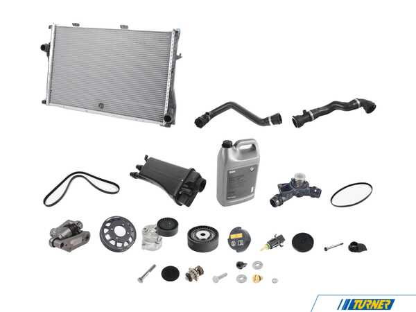 Packaged by Turner Cooling System overhaul Kit - E39 528i From 09/1998 11517527910KT17