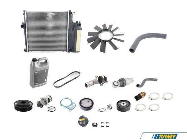 Packaged by Turner Cooling System overhaul Kit - E36 318i/is/ic 11510393338kt7