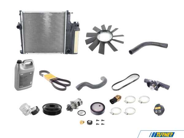 Packaged by Turner Cooling System overhaul Kit - E36 318i/is/ic 11510393338KT8