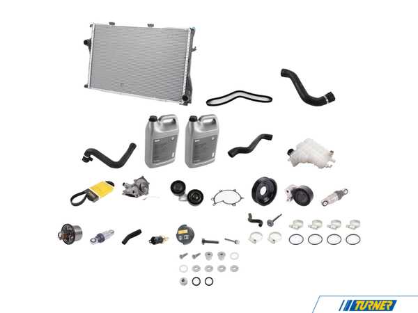 Packaged by Turner Cooling System Overhaul Kit - E39 M5 17111436062KT2