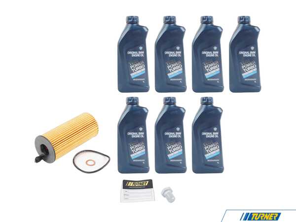 Genuine BMW Genuine BMW Inspection I Oil Change Kit - 5w-30 - N57 3.0L N57GOSKT