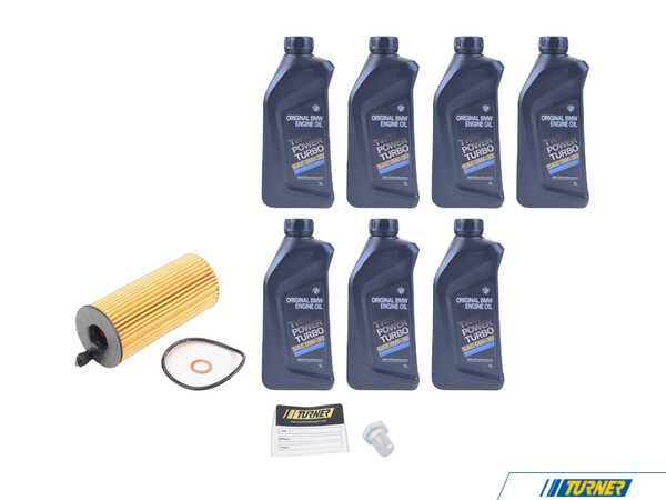 Genuine BMW Genuine BMW Inspection I Oil Change Kit - 0w-30 - N57 3.0L N57GOSKT1