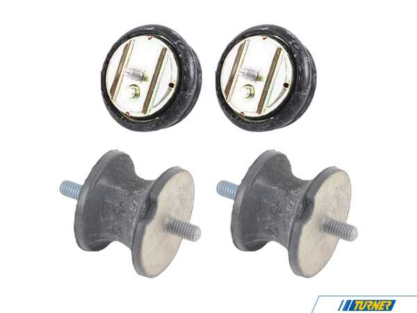 Packaged by Turner OE Engine And Manual Transmission Mount Kit - E30 318i/is M42 11811137076KT