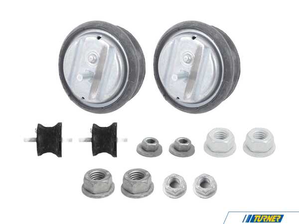 Packaged by Turner OE Engine and Auto Transmission Mount Kit - E39 525i 528i 530i E39I6DMKT