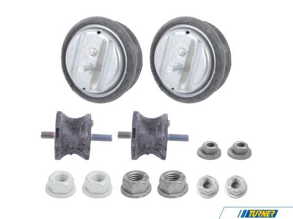 Packaged by Turner OE Engine and Manual Transmission Mount Kit - E39 525i 528i 530i E39I6DMKT2