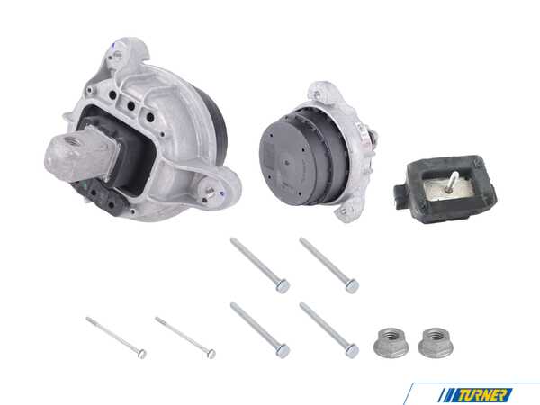 Packaged by Turner OE Engine And Transmission Mount Kit - F10 535i f10535idmKT