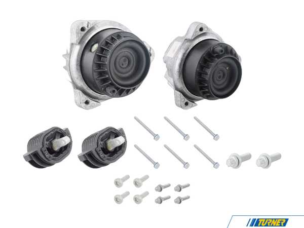 Packaged by Turner OE Engine And Transmission Mount Kit - F10 M5 F10M5DMKT