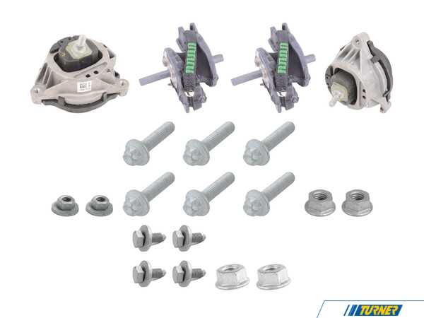 Packaged by Turner Genuine BMW Engine And Transmission Mount Kit - M235i f22m235idmKT