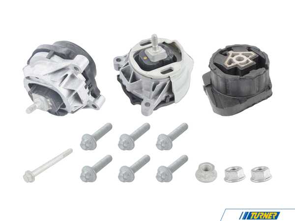 Packaged by Turner Genuine BMW Engine And Transmission Mount Kit - M235i xDrive f22m235ixdmKT