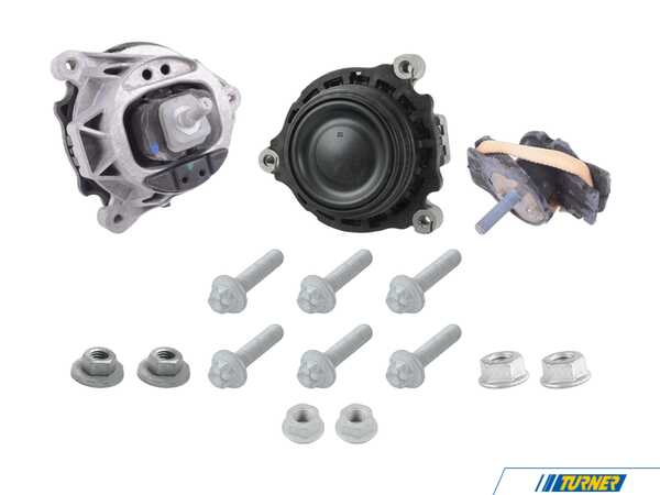 Packaged by Turner OE Engine And Transmission Mount Kit - F30 328i (09/2013+) f30328idmKT
