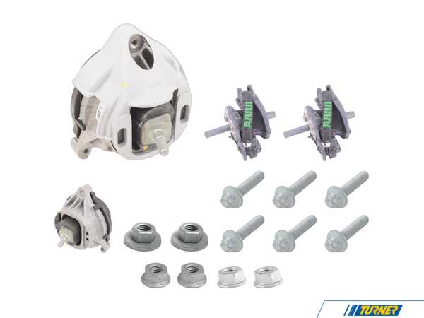 Packaged by Turner OE Engine And Transmission Mount Kit - F30 335i (with M Sport Package 07/2012+) f30335idmKT2