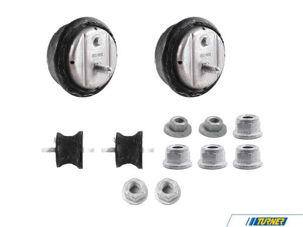Packaged by Turner OE Engine And Transmission Mount Kit - Z4 3.0L M54 N52 z43ldmKT