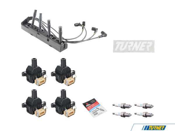 Packaged by Turner OEM Ignition Service Kit - E30 318i/is M42 1.8L E30M42TISKT