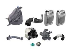 Basic Cooling System Service Kit - E82/88 E9X N55 3.0L w/ Auto Transmission