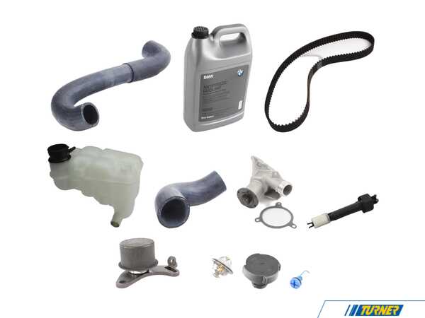 Packaged by Turner Basic Cooling System Service Kit - E30 M20 2.5L 2.7L (09/1987+) E30M20BCKT2