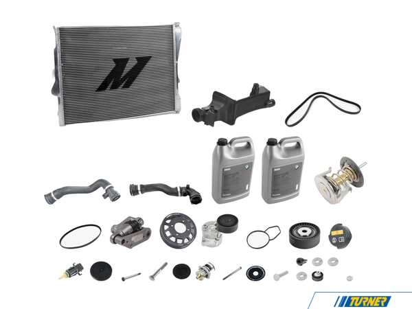 Packaged by Turner High Performance Cooling System Upgrade - E46 Non-M w/ Manual Transmission (up to 09/2002) e46nonmpcKT3