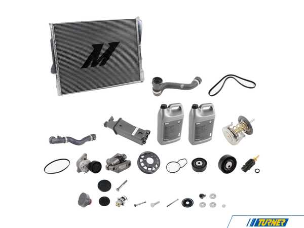 Packaged by Turner High Performance Cooling System Upgrade - E46 Non-M w/ Auto Transmission (up to 09/2002) e46nonmpcKT4