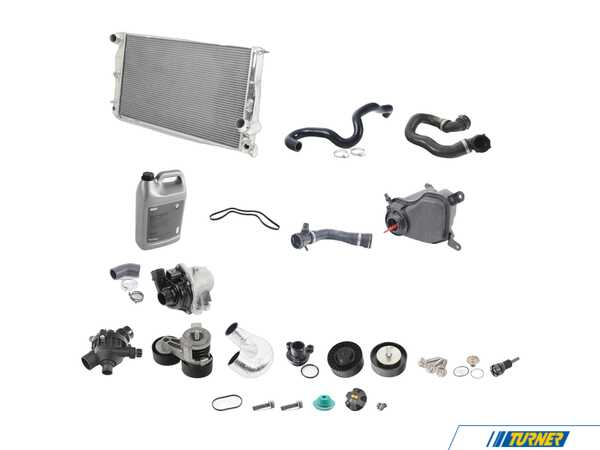 Packaged by Turner High Performance Cooling System Upgrade - E9X 335i N54 w/ DCT/Auto Transmission
 E9XN54PCKT2