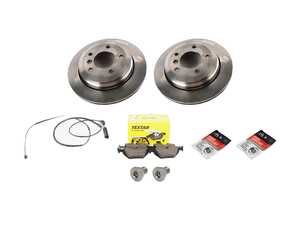 Rotor And Pad Replacement Package - Rear - E46 325xi