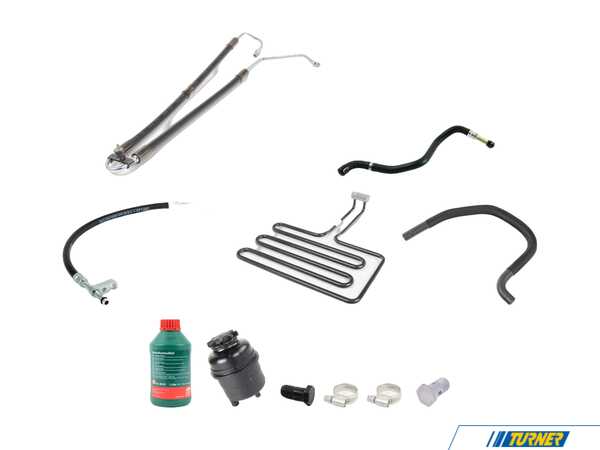 Packaged by Turner Turner Comprehensive Power Steering Service Kit - E39 525/528/530 M52/M54 E396CYLPSSKT