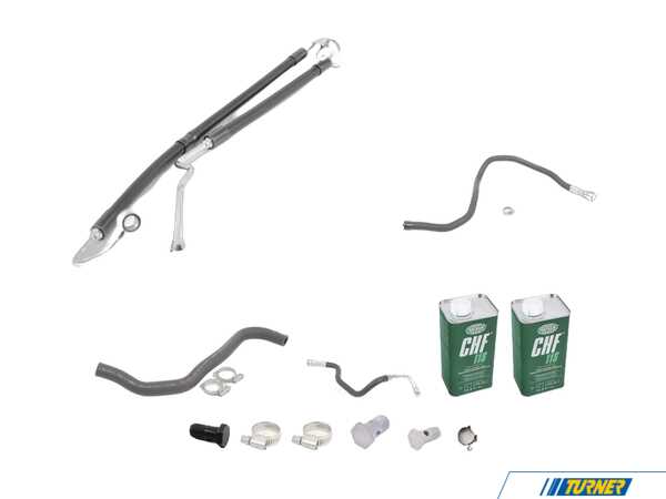 Packaged by Turner Turner Comprehensive Power Steering Service Kit - E9X 325i 328i 330i (w/o Active Steering) E9X328PSSKT