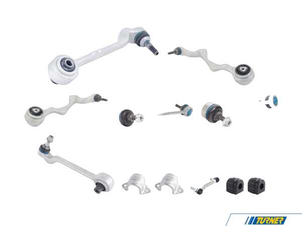 Packaged by Turner Turner Front Suspension Refresh Kit - Level 1 - E90/92/93 325/328/330/335i/is T31102283577kt2