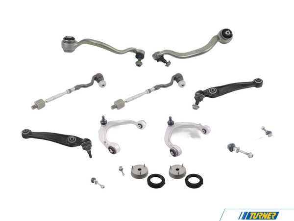 Packaged by Turner Turner Front Suspension Refresh Kit - Level 2 - E70 X5 xDrive30/35/48/50i, E71 X6 xDrive35/50i T31126771893KT