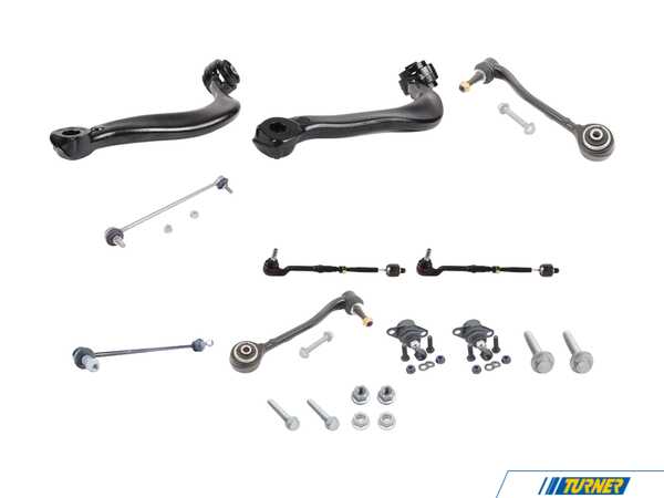 Packaged by Turner Turner Front Suspension Rebuild Kit - Level 3 - E53 X5 M54 N62 T31126769717KT