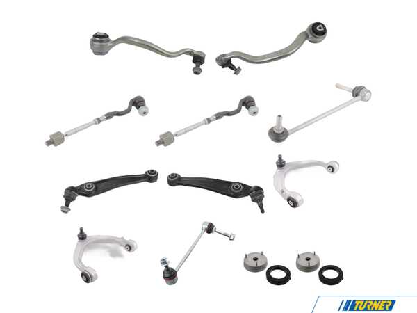 Packaged by Turner Turner Front Suspension Refresh Kit - Stage 2 - E70 X5, E71 X6 (Non-M w/o Adaptive Drive) T31126863785KT